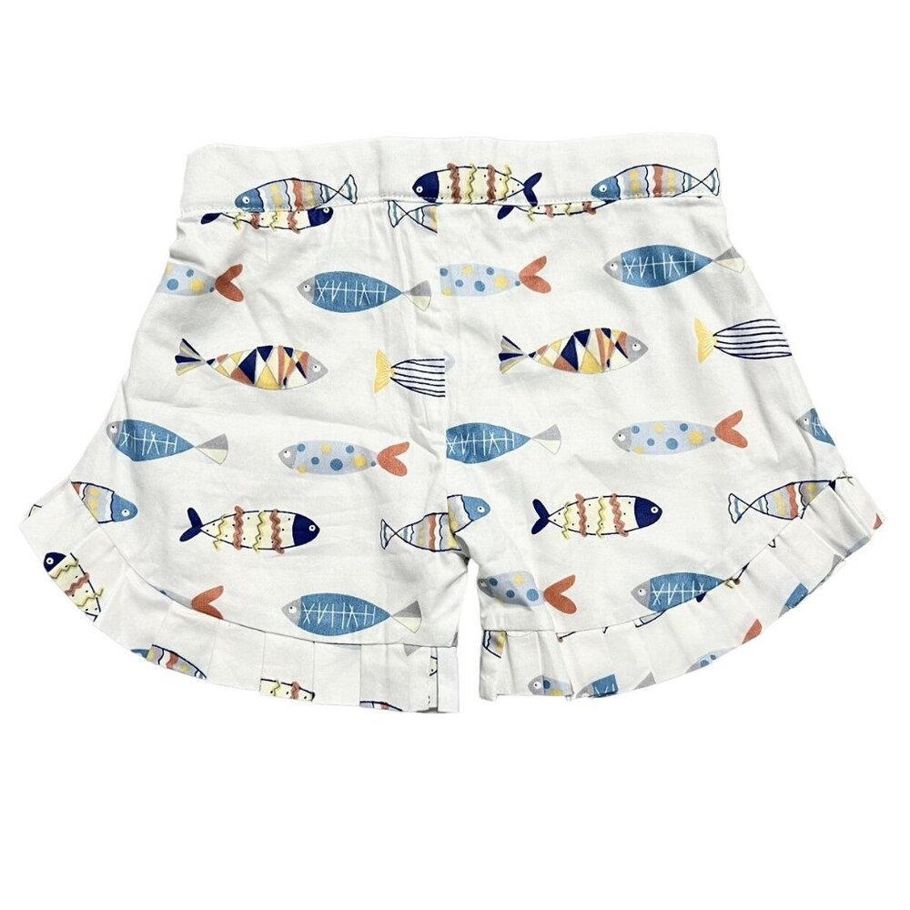 Babeeni 2Y Fish Fishing Appliqué Shirt & Shorts Set - Picture 7 of 7